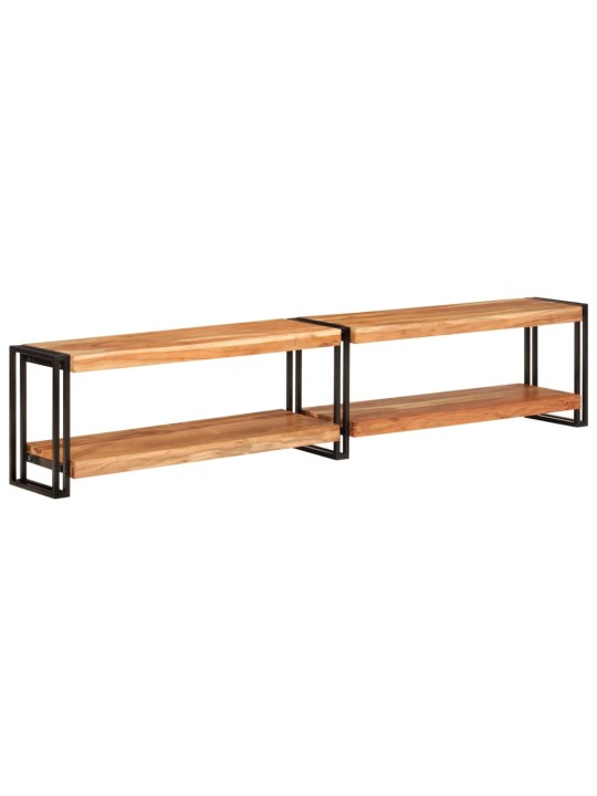 TV skříňka 200 x 30 x 40 cm masivní akáciové dřevo