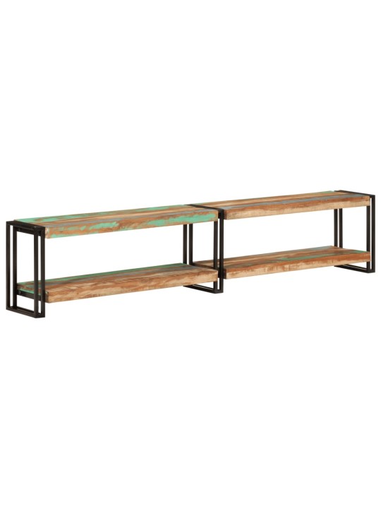 TV skříňka 200 x 30 x 40 cm masivní recyklované dřevo