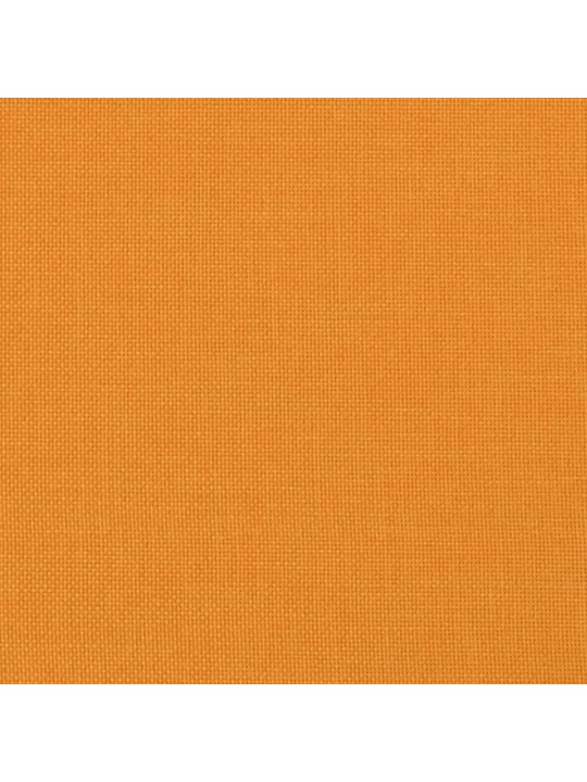 Podlahová rozkládací pohovka 2 v 1 žlutá 112x174x55 cm textil