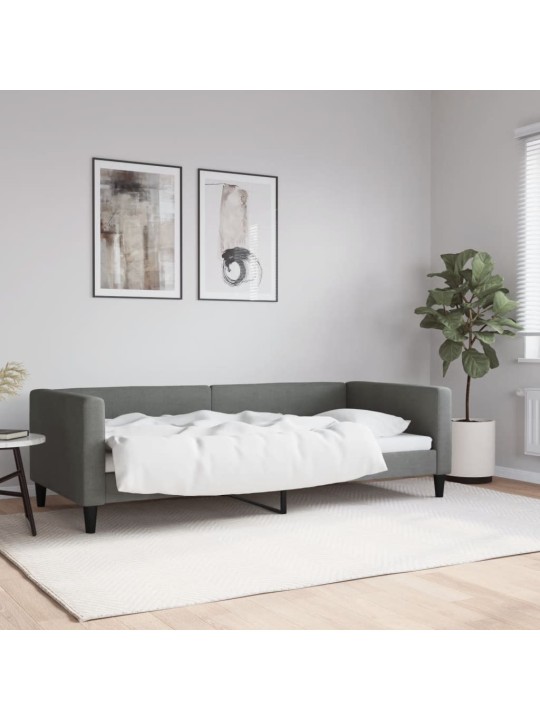 Válenda tmavě šedá 90 x 200 cm textil