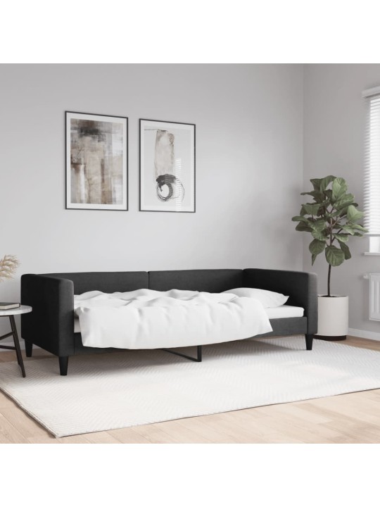 Válenda černá 90 x 200 cm textil