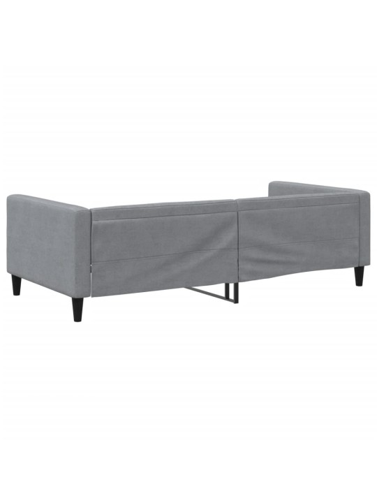 Válenda světle šedá 100 x 200 cm textil