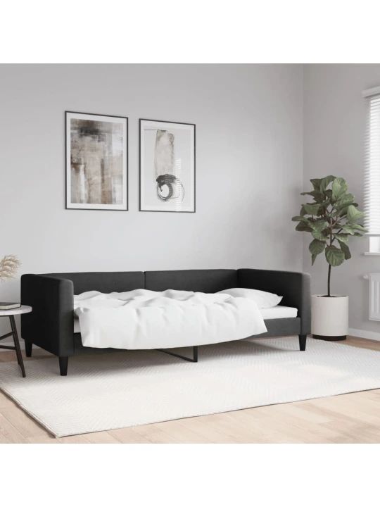 Válenda černá 90 x 190 cm textil
