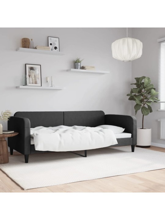 Válenda černá 90 x 200 cm textil