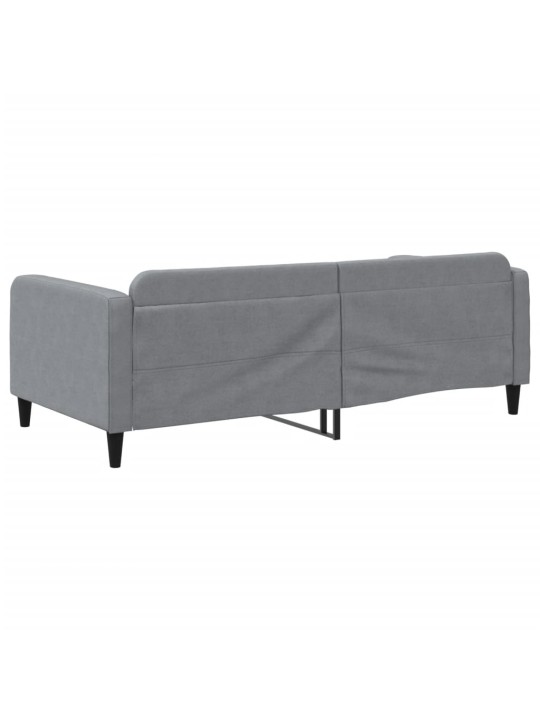 Válenda světle šedá 100 x 200 cm textil