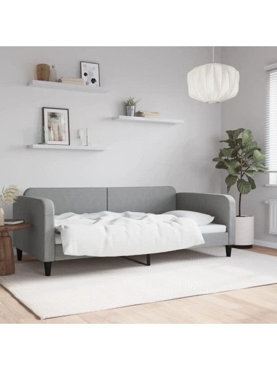 Válenda světle šedá 100 x 200 cm textil