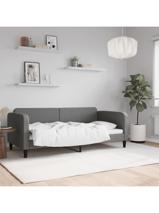 Válenda tmavě šedá 90 x 190 cm textil