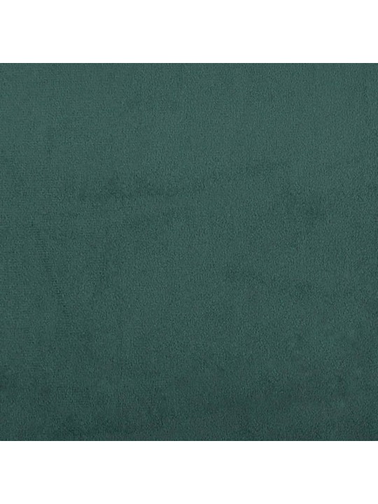Válenda tmavě zelená 80 x 200 cm samet