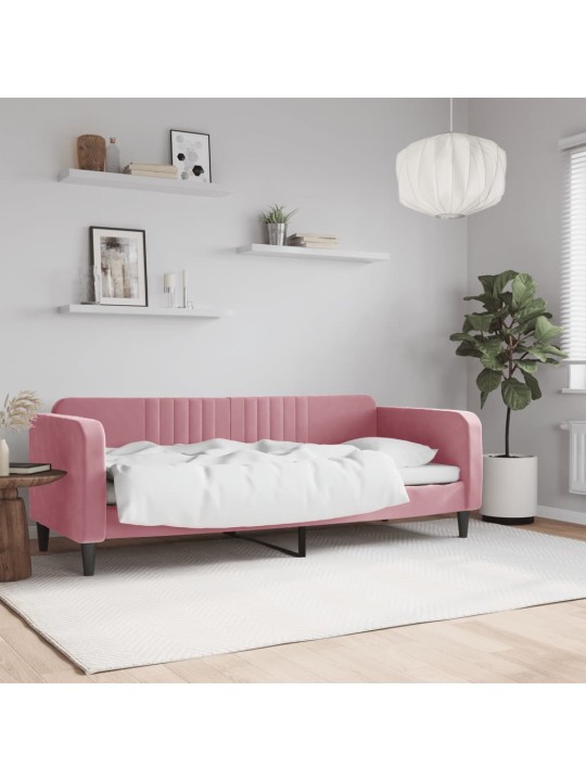 Válenda růžová 80 x 200 cm samet