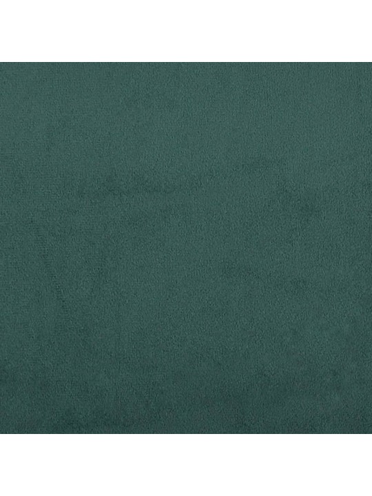 Válenda tmavě zelená 90 x 200 cm samet