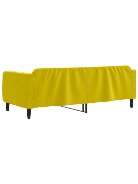 Válenda žlutá 90 x 200 cm samet