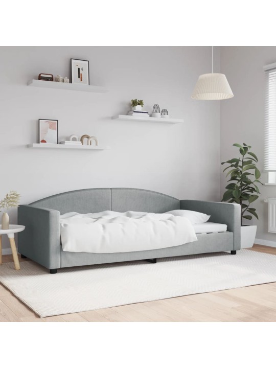 Válenda světle šedá 100 x 200 cm textil