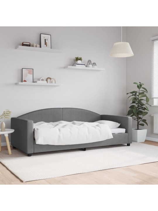 Válenda tmavě šedá 90 x 190 cm textil