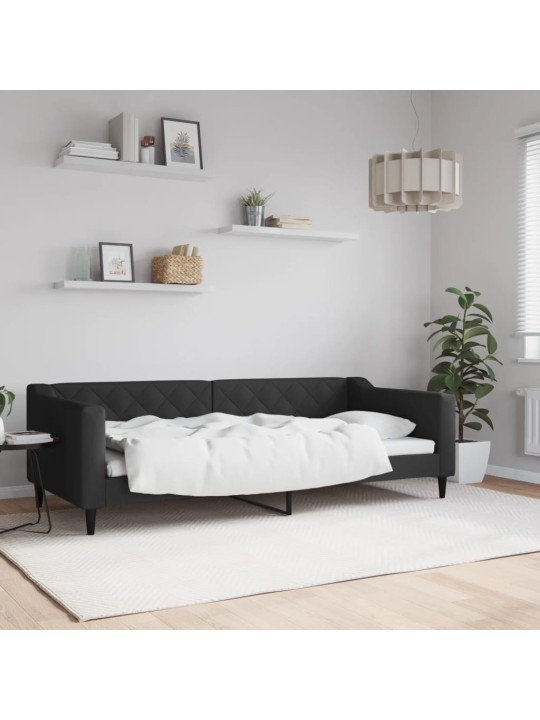 Válenda černá 90 x 200 cm textil