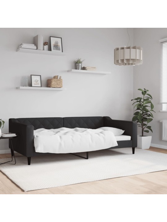 Válenda černá 90 x 190 cm textil
