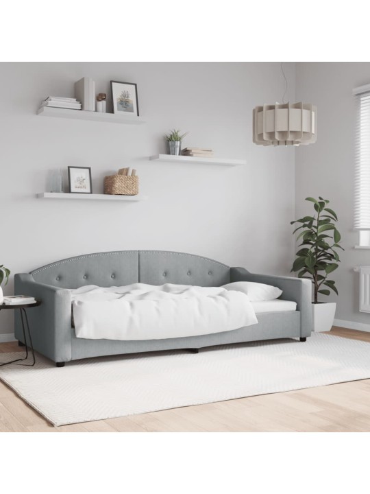 Válenda světle šedá 100 x 200 cm textil