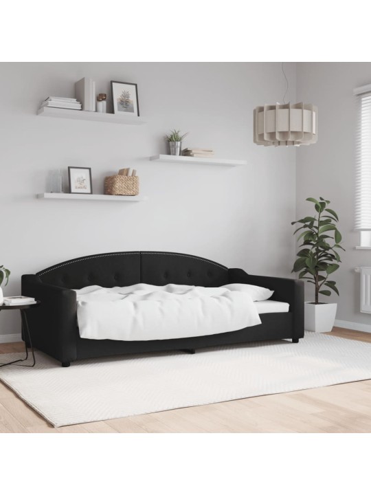 Válenda černá 90 x 190 cm textil