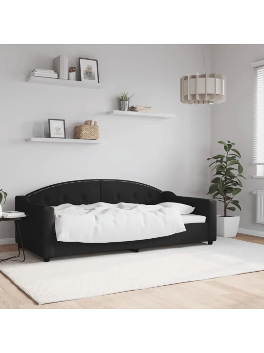 Válenda černá 90 x 190 cm textil