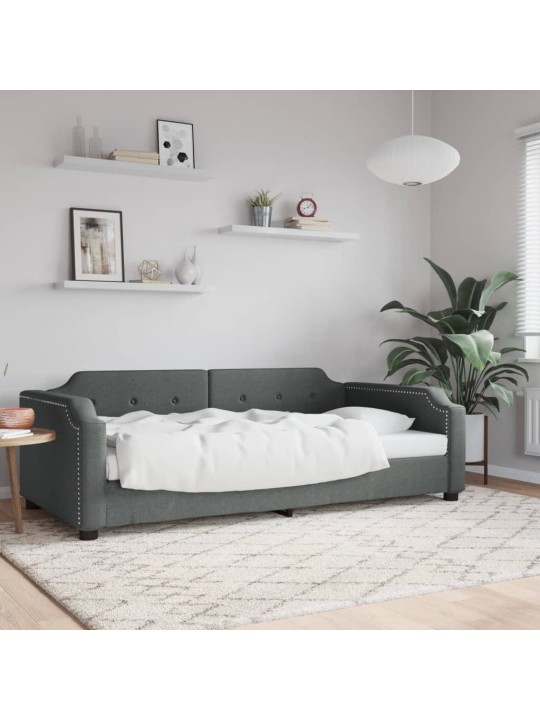 Válenda tmavě šedá 90 x 200 cm textil
