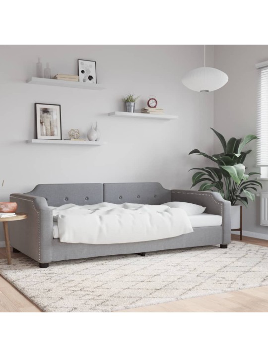 Válenda světle šedá 100 x 200 cm textil