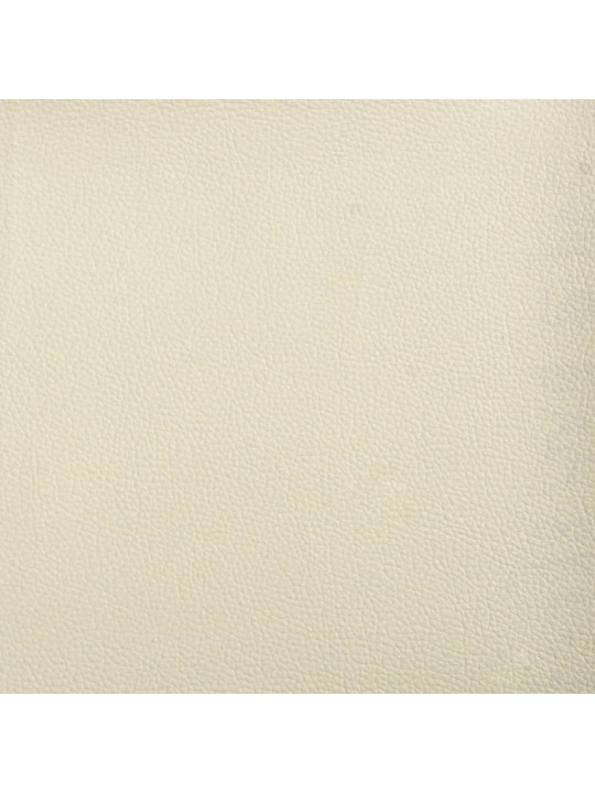 Válenda krémová 100 x 200 cm umělá kůže