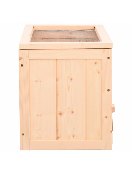 Klec pro křečky 60 x 30 x 35 cm masivní jedlové dřevo