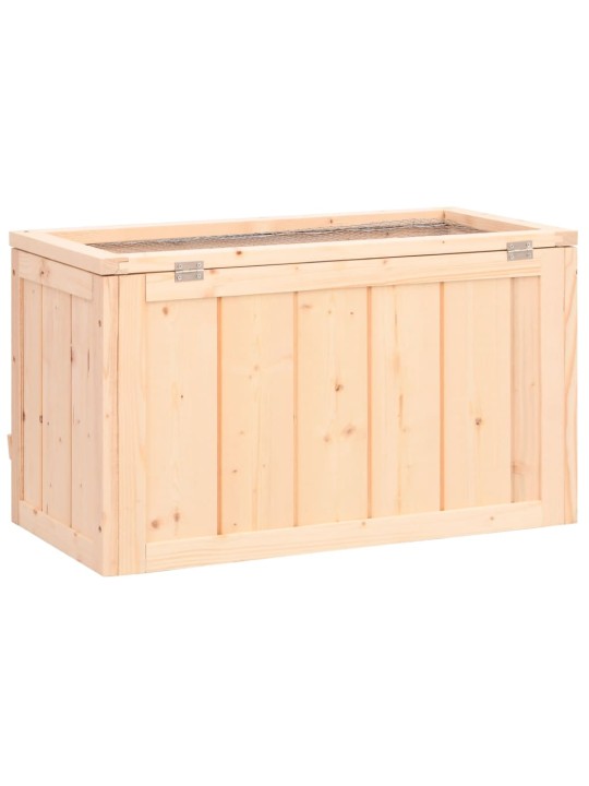 Klec pro křečky 60 x 30 x 35 cm masivní jedlové dřevo