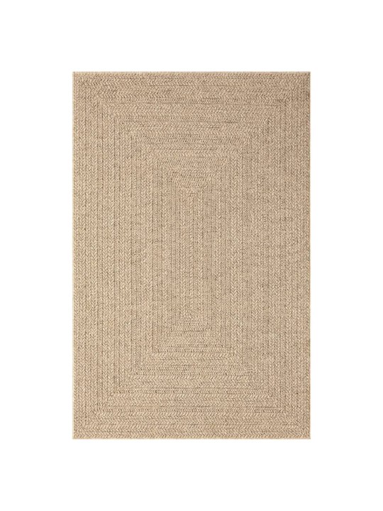 Koberec ZIZUR 200 x 290 cm jutový vzhled interiér i exteriér