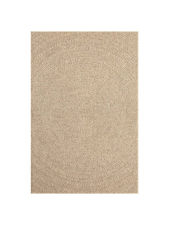Koberec ZIZUR 120 x 170 cm jutový vzhled interiér i exteriér