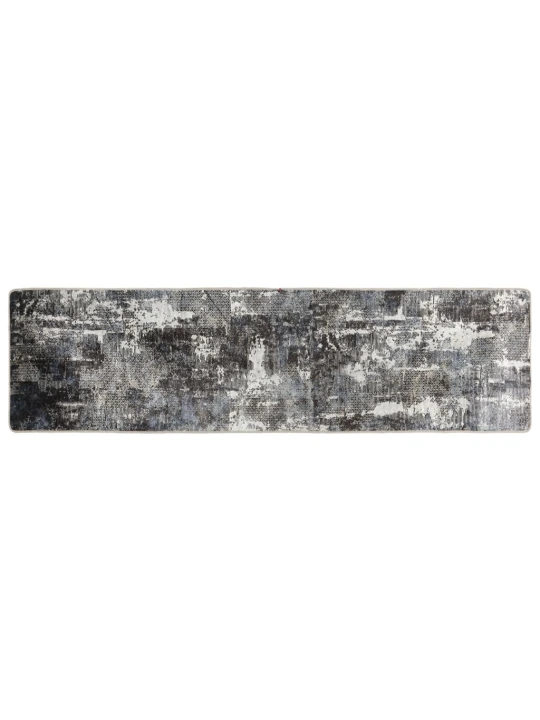 Koberec pratelný vícebarevný 80 x 300 cm protiskluzový