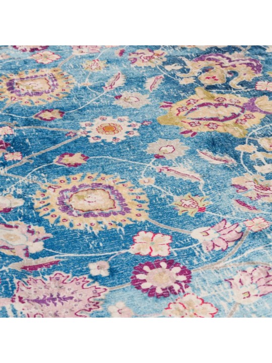 Koberec pratelný vícebarevný 80 x 300 cm protiskluzový