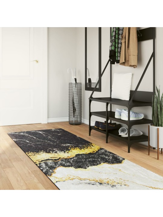 Koberec pratelný vícebarevný 80 x 300 cm protiskluzový