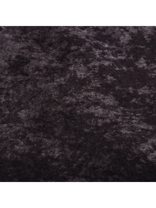 Koberec pratelný antracitový 400 x 300 cm protiskluzový