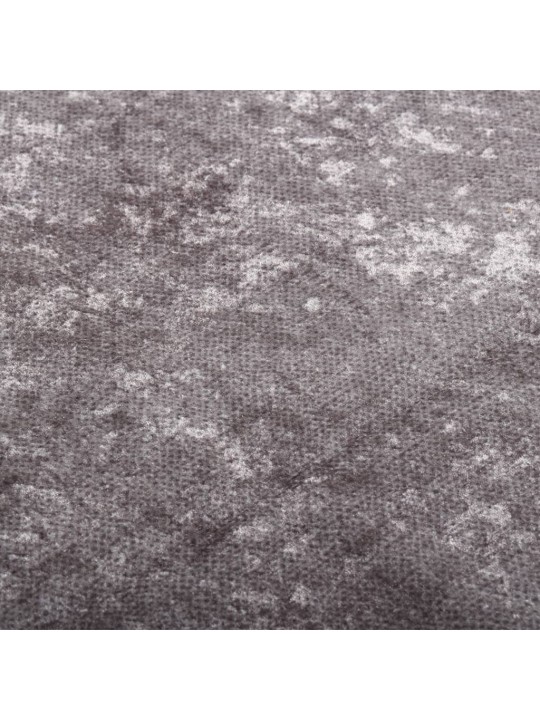 Koberec pratelný šedý 400 x 300 cm protiskluzový