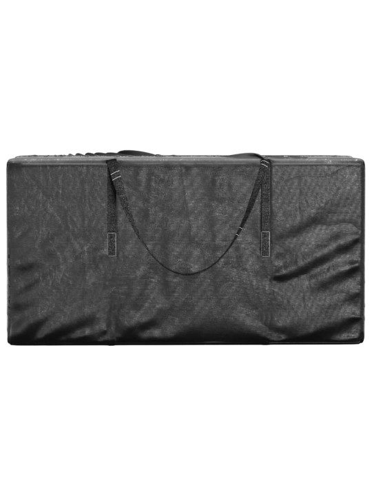 Úložný vak na vánoční stromek černý 150x75x75 cm polyethylen
