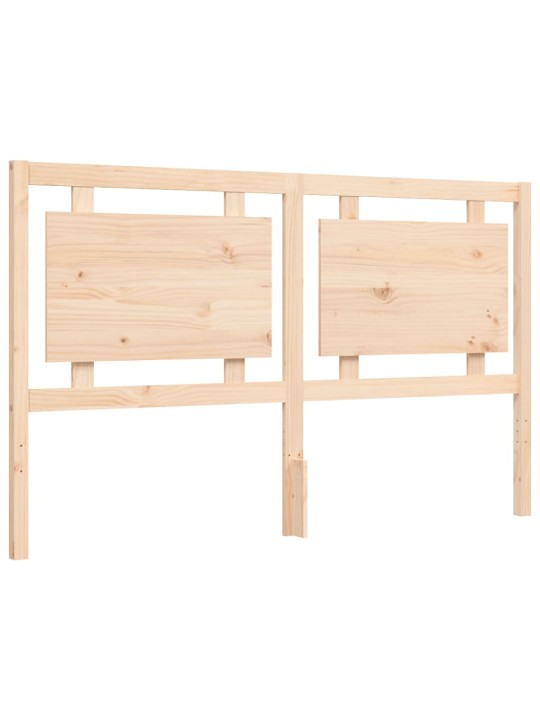 Rám postele s čelem King Size masivní dřevo