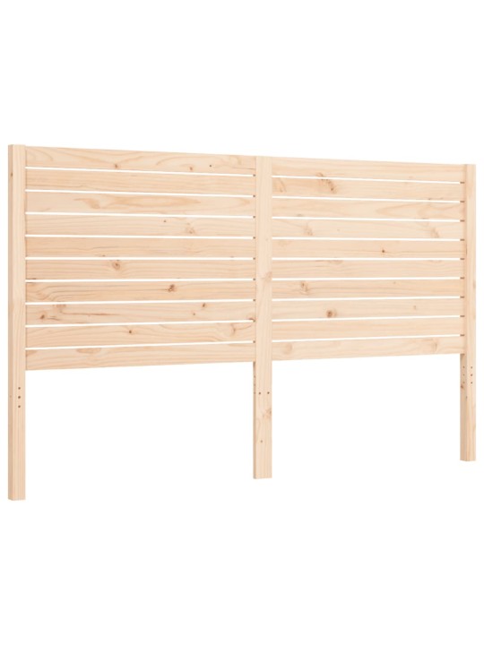 Rám postele s čelem King Size masivní dřevo