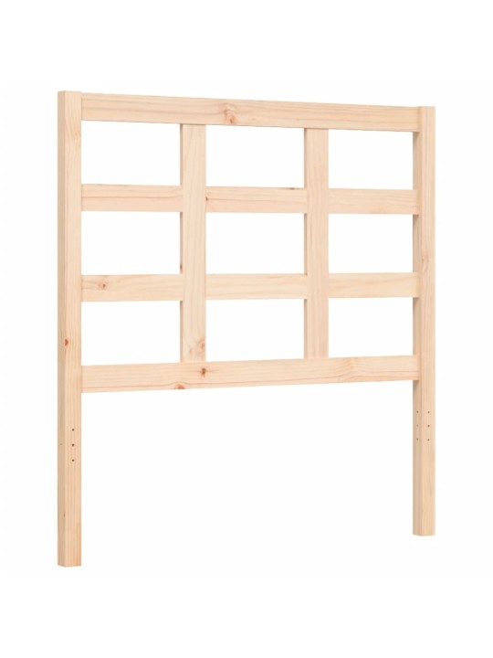 Rám postele s čelem 90 x 200 cm masivní dřevo