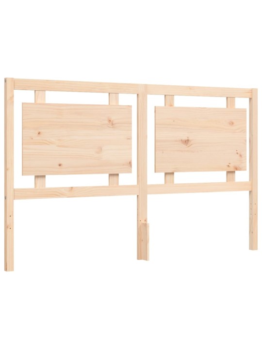 Rám postele s čelem King Size masivní dřevo