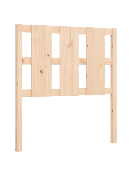 Rám postele s čelem 90 x 200 cm masivní dřevo