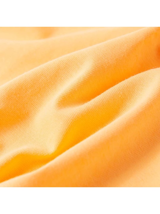 Dětské tričko jasně oranžové 116