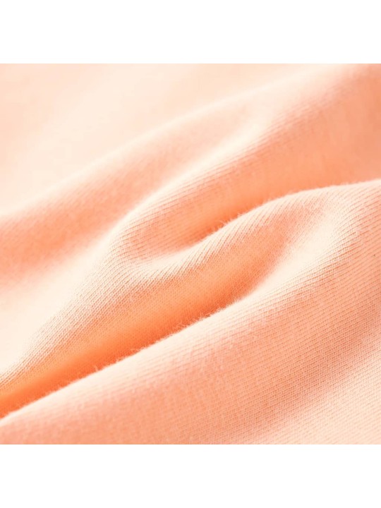 Dětské tričko světle oranžové 128