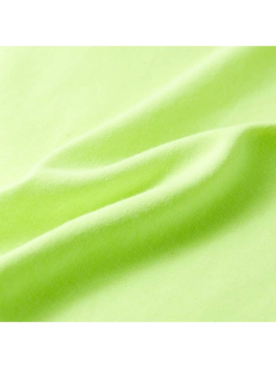 Dětské tričko neonově žluté 104