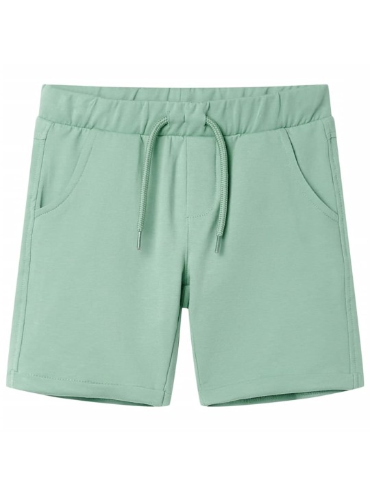 Dětské kraťasy se šňůrkou světle khaki 104