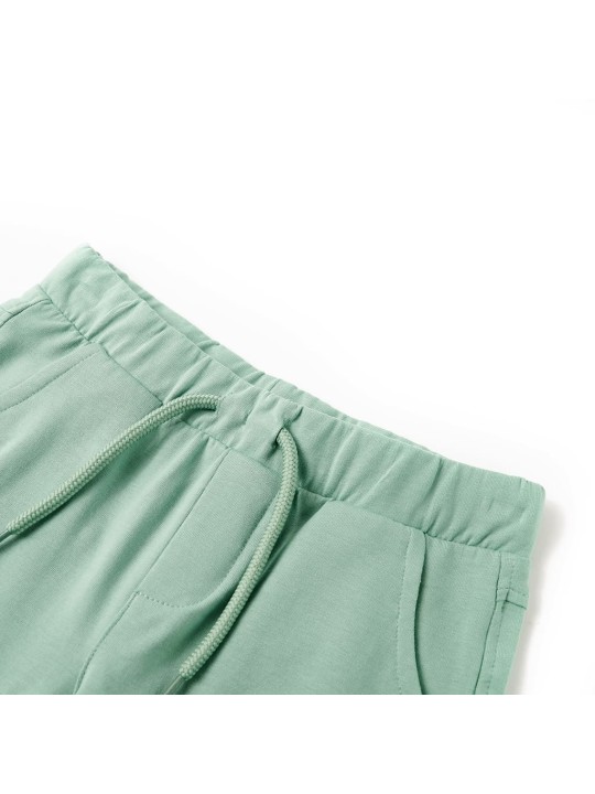 Dětské kraťasy se šňůrkou světle khaki 104