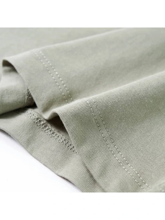 Dětské tričko světle khaki 128