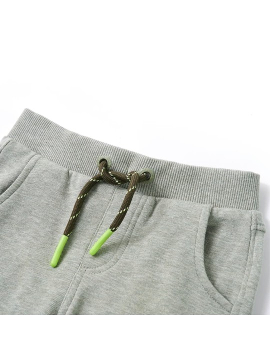 Dětské tepláky světle khaki 104