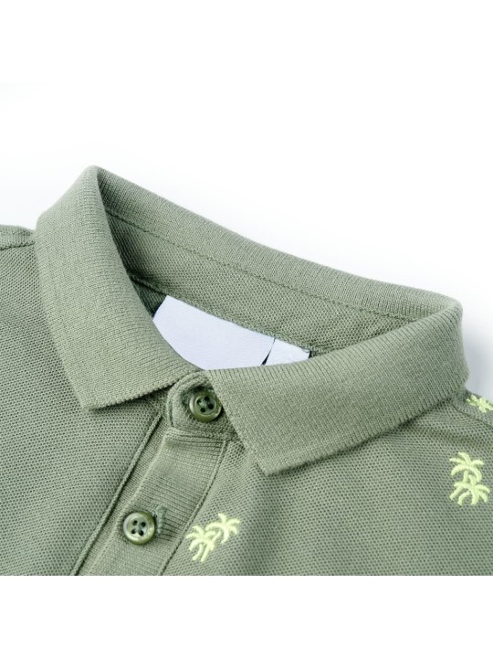 Dětská polokošile khaki 116