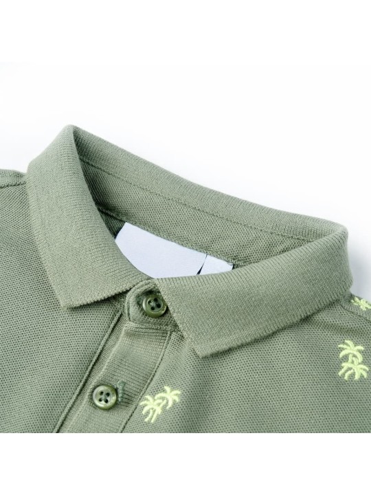 Dětská polokošile khaki 128