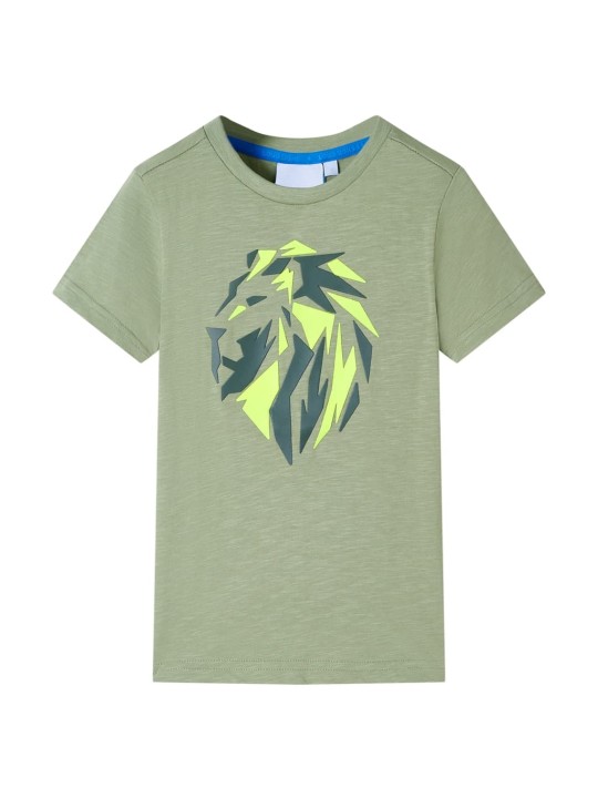 Dětské tričko světle khaki 104